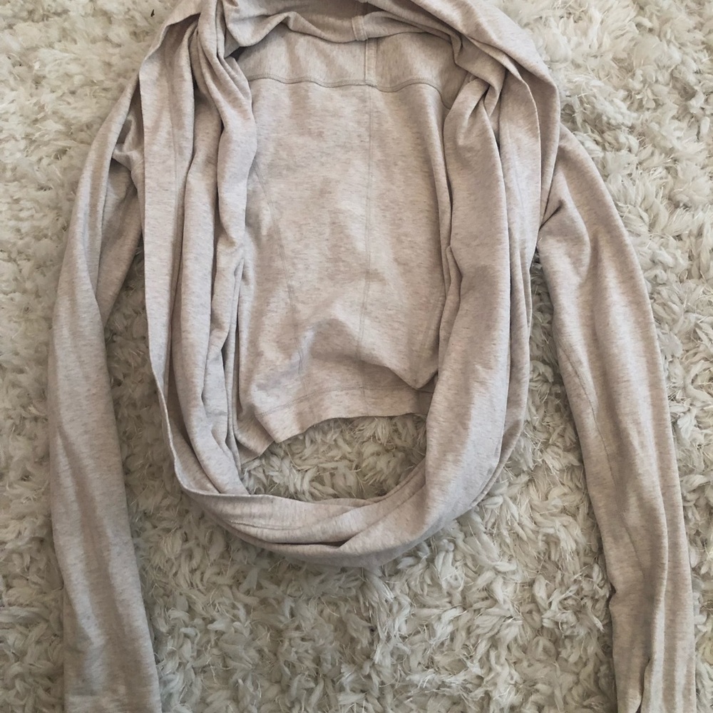 Lululemon wrap sweater